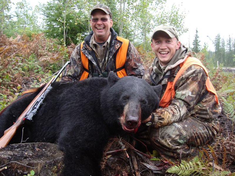 successful bear hunts in Ontario