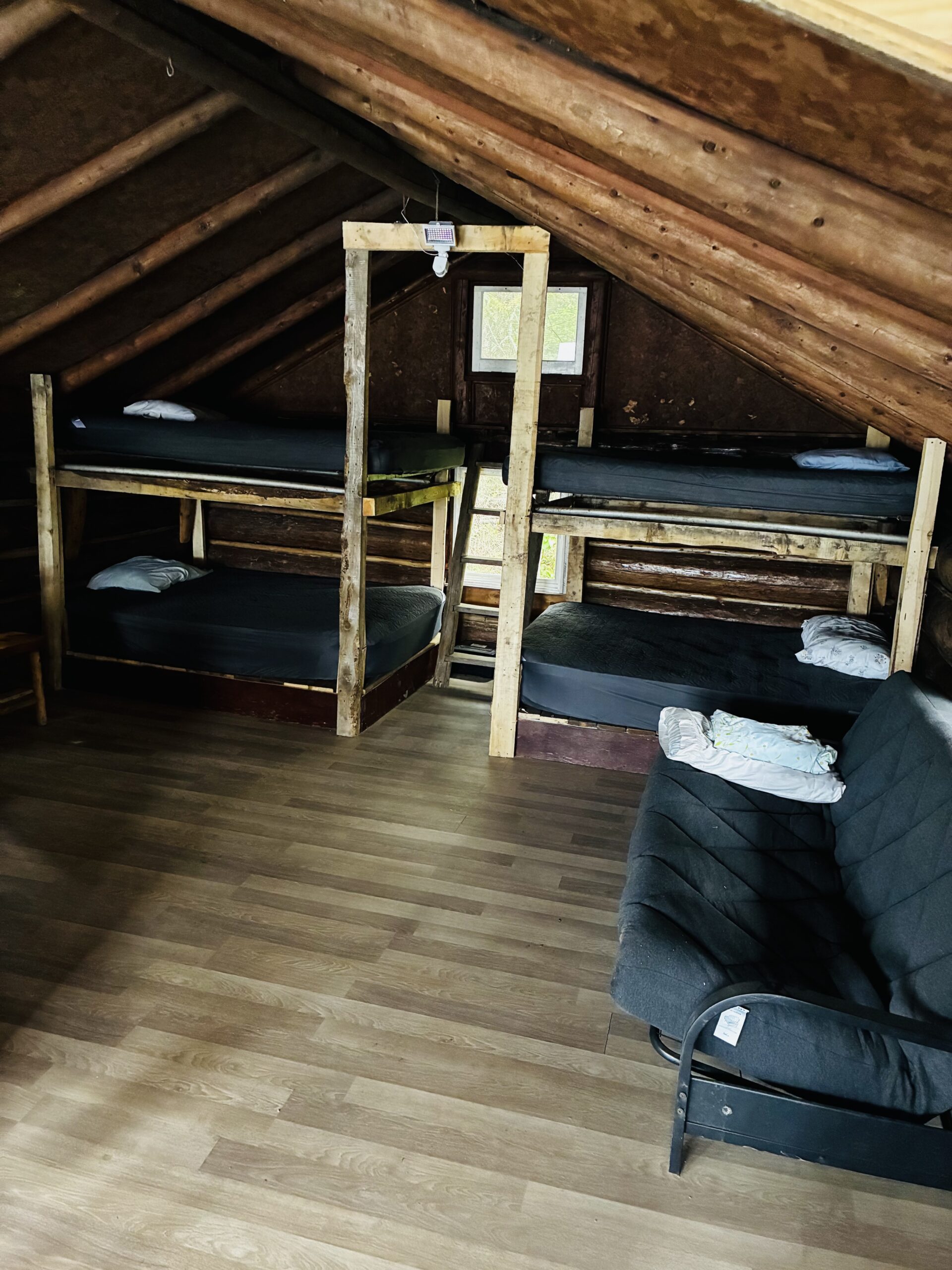 Cabin on the spanish river in Ontario 